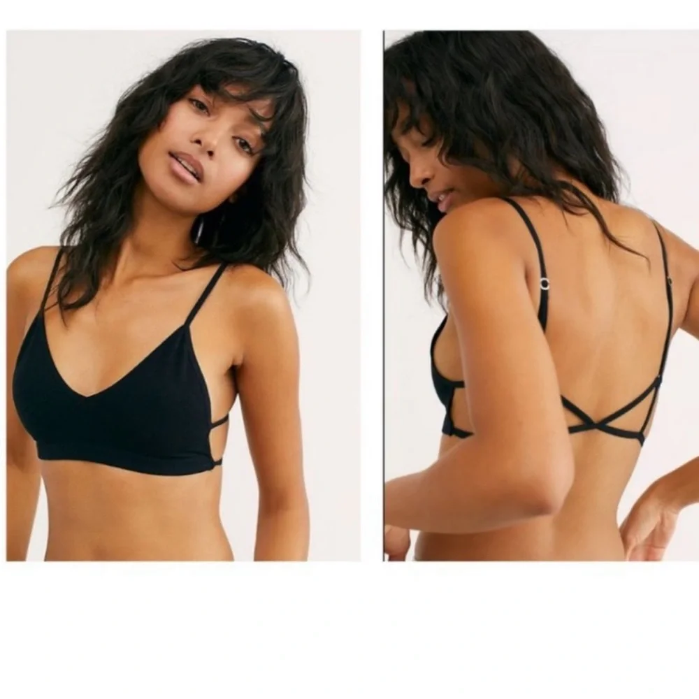 NWOT Free People Cross Me bralette